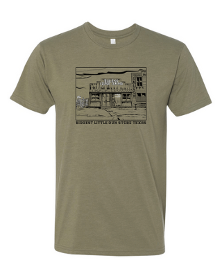Euless Guns & Ammo t-shirt. Biggest little gun store Texas.